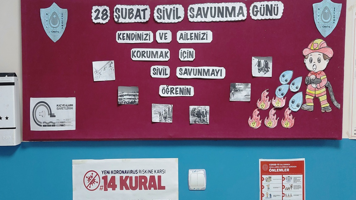 Sivil Savunma Günü Kapsamında Okulumuzda Deprem Tatbikatı Yapıldı